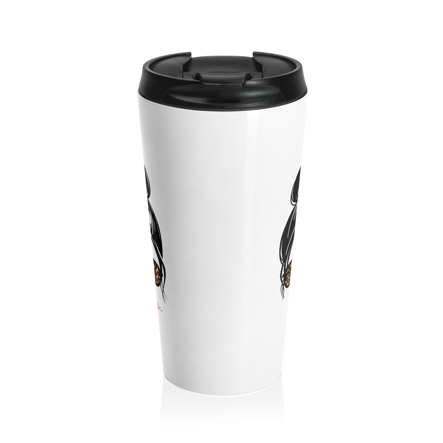 #momlife Stainless Steel Travel Mug, 15oz